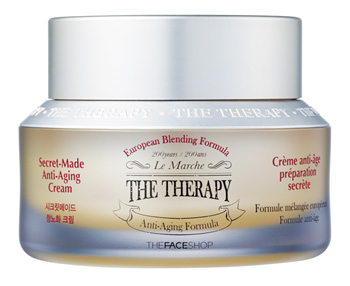 ลดเลือนริ้วรอย The Face Shop The Therapy Secret-mode Anti-aging Cream